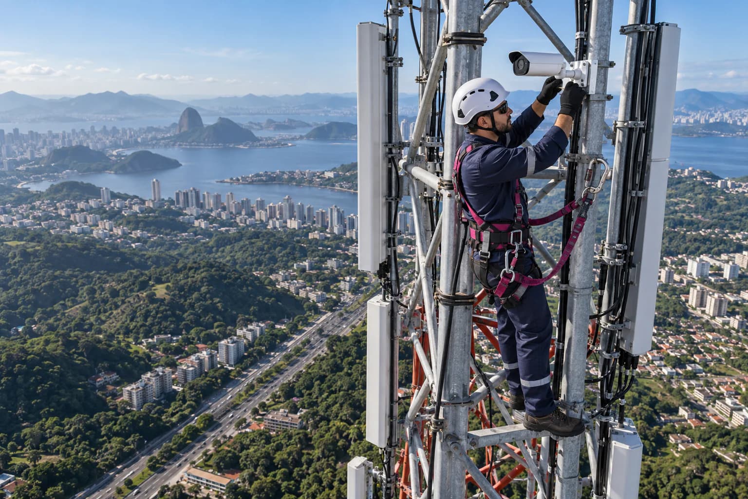 Página Torre do projeto Metaverso Telecom